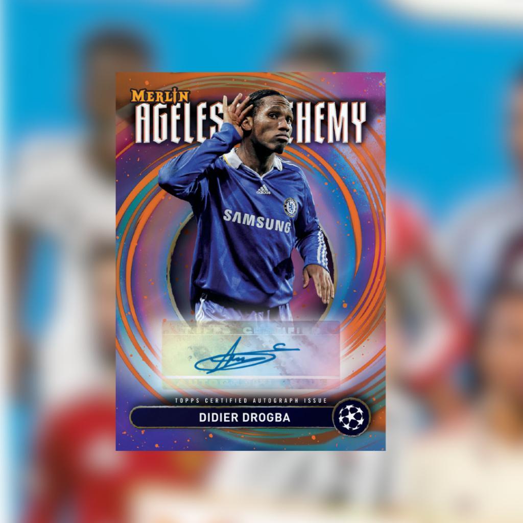 [ ยกกล่อง ] 2024-25 Topps Merlin UCC  Value Box พร้อมส่ง!!  (p3) (220g)