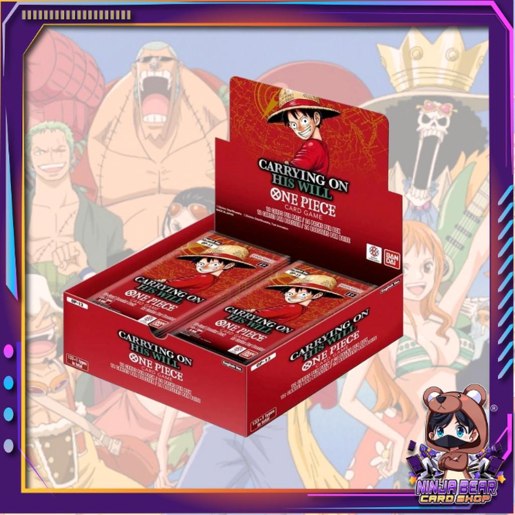 [ ยกกล่อง ] ONE PIECE Card Game : Carrying on His Will - Booster Box OP13 ver.English พร้อมส่ง!!  (p3) (700g)