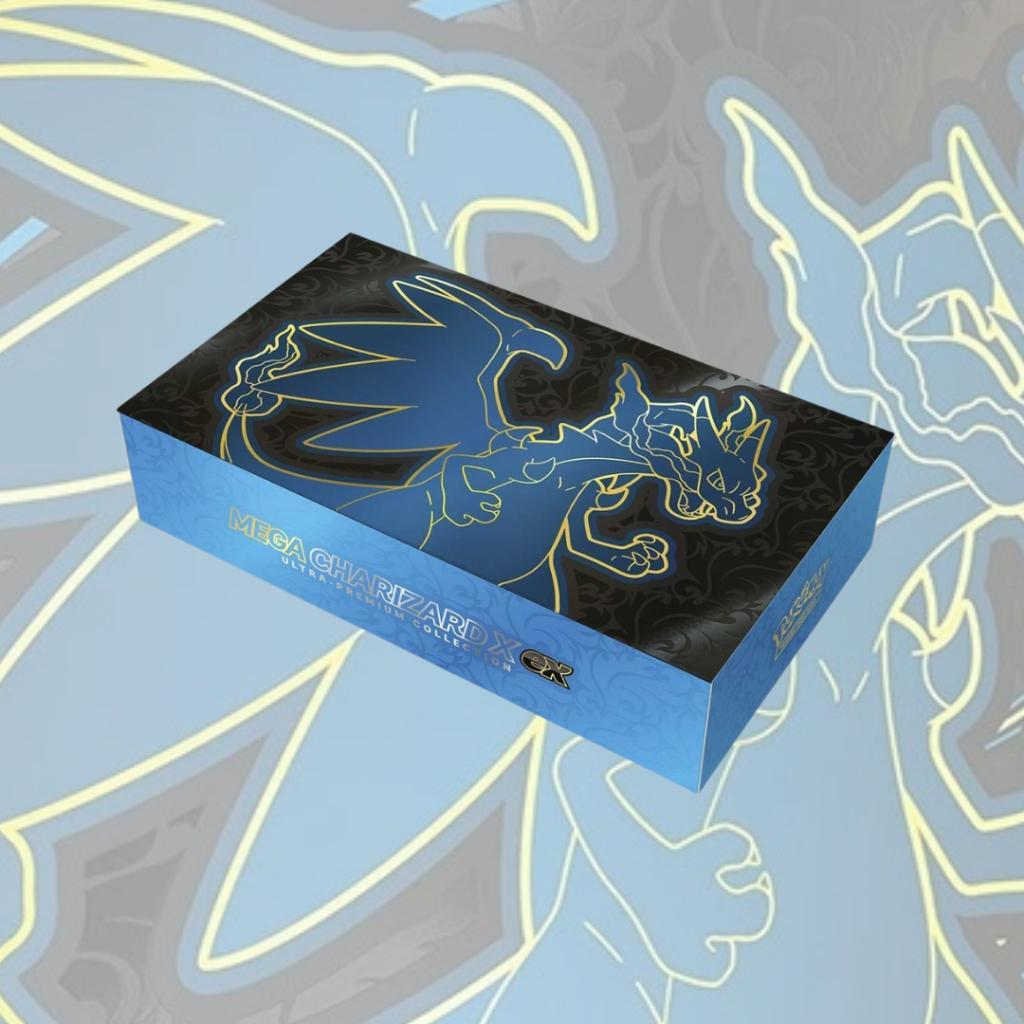 [ พร้อมส่ง!!! ] Pokemon TCG MEGA CHARIZARD X EX ULTRA PREMIUM COLLECTION SET ใหม่ล่าสุด! (p3) (1.80 kg)