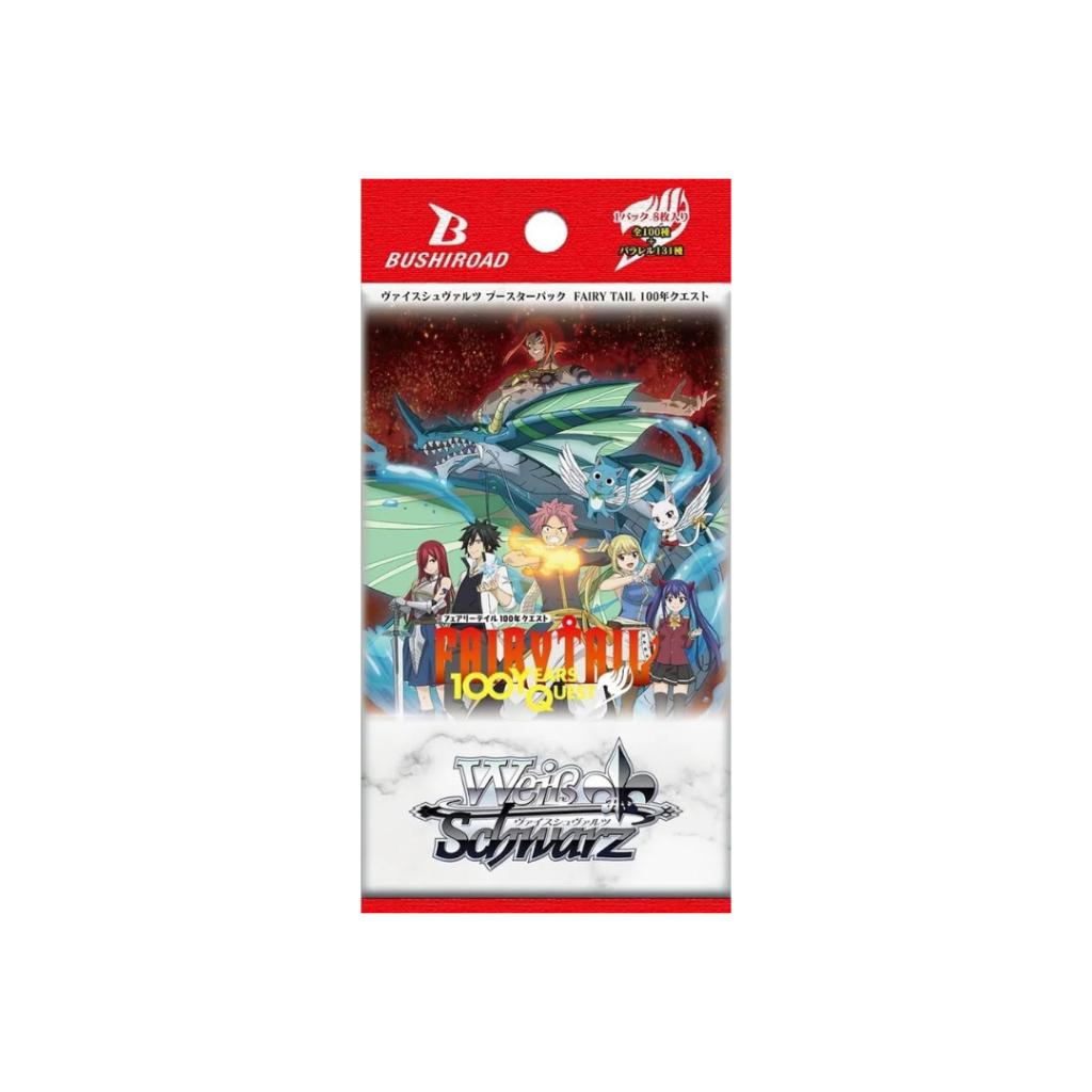 [ ยกกล่อง ] Weiss Schwarz Booster  WSBP FAIRY TAIL: 100 Years Quest การ์ดเกม การ์ดสะสม พร้อมส่ง (p4)