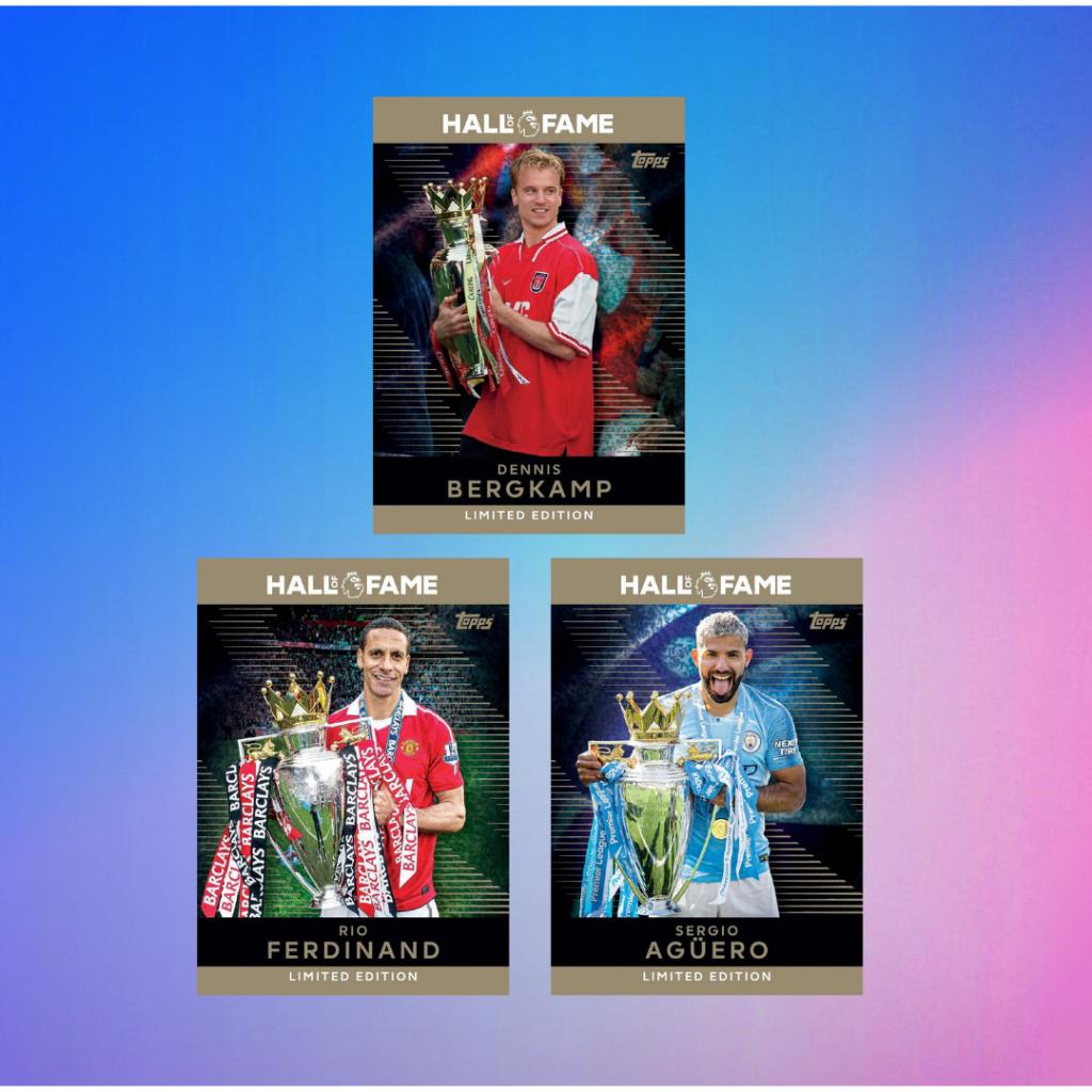 [ พร้อมส่ง! ] การ์ดสะสมฟุตบอล Topps Premier League 2026 Super Tin - Hall of Fame Series #1 #2 #3 ใหม่ล่าสุด! (p4) ( 420 กรัม )