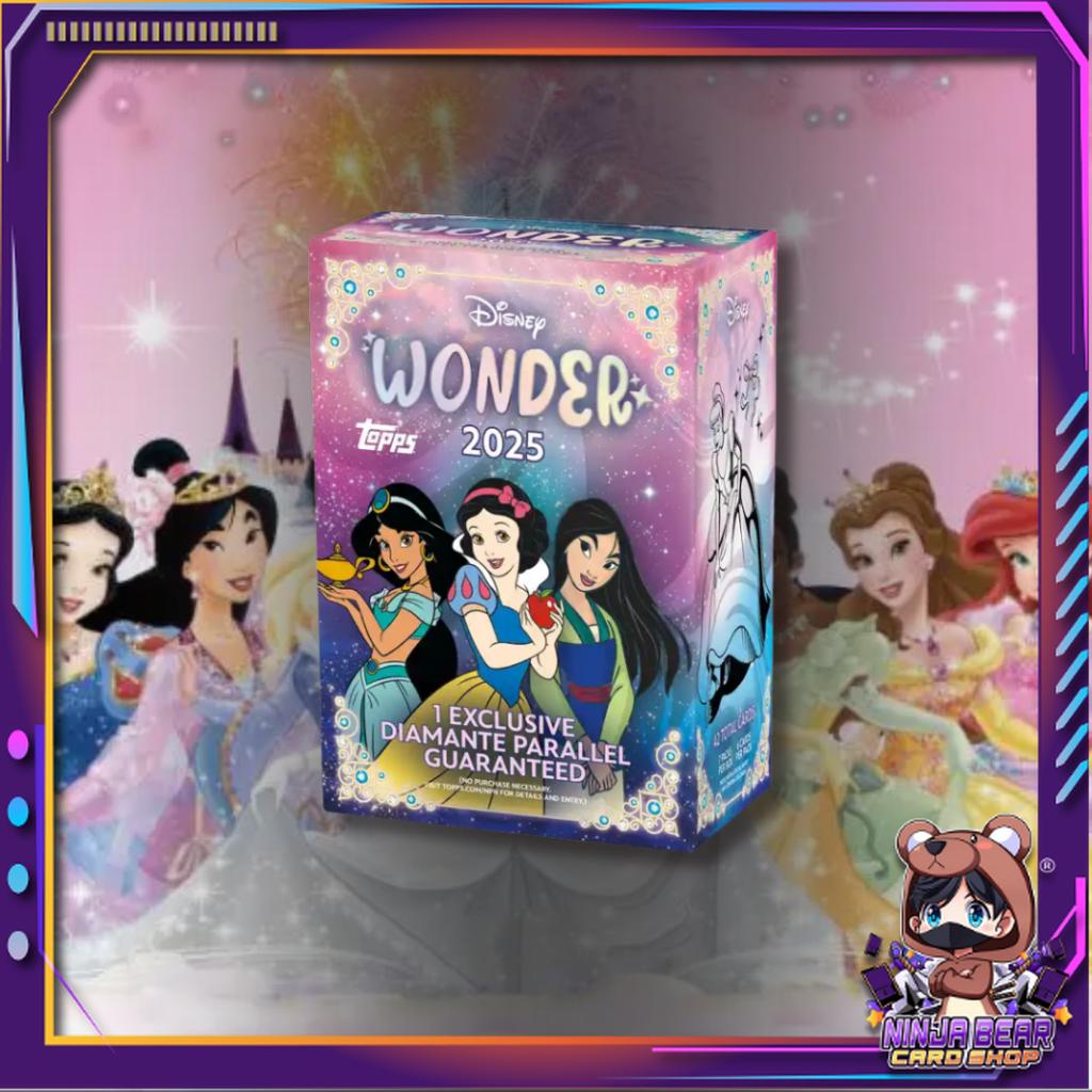 [ ยกกล่อง ] 2025 Topps Disney Wonder Value Box สินค้าพร้อมส่ง!!  (p0) (225g)