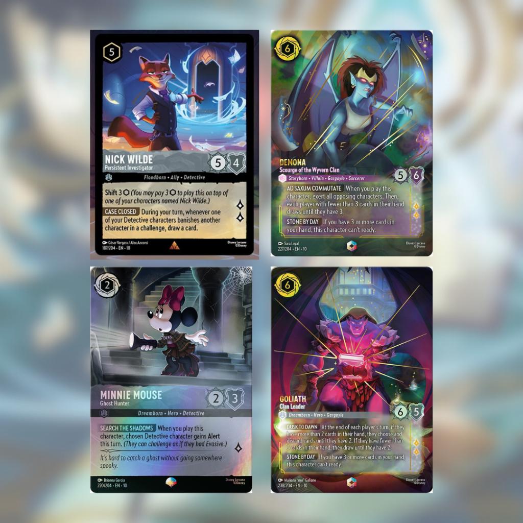 [ พร้อมส่ง! แยกซอง ]  การ์ดเกม Disney Lorcana :  Booster Pack (p4) ( 80 กรัม )