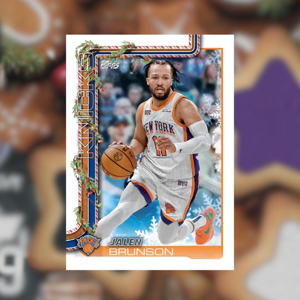 2025-26 Topps Holiday Basketball - Advent (Countdown) Calendar พร้อมส่ง (p4) ( 600 G )