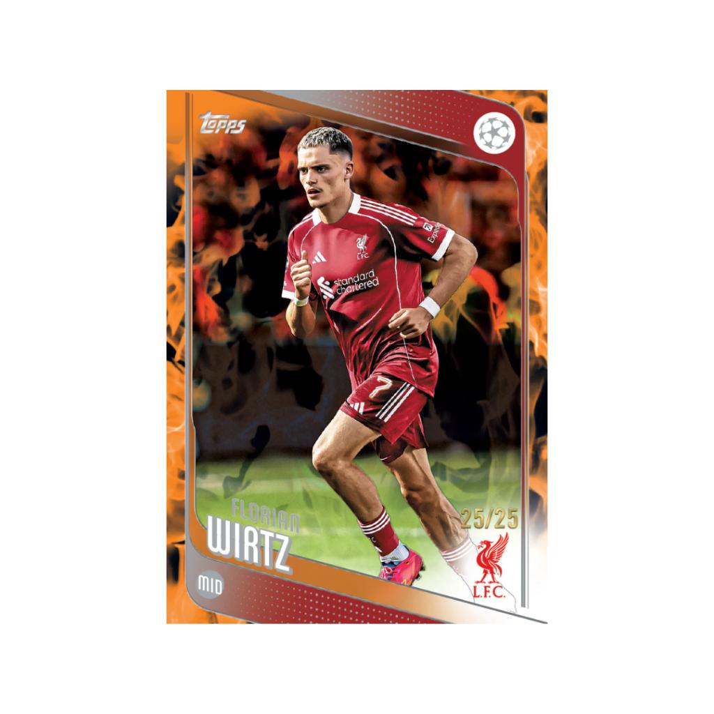 [ ยกกล่อง ] 2025-26 Topps UEFA Club Competitions - Value Box พร้อมส่ง!!  (p3)(250g)
