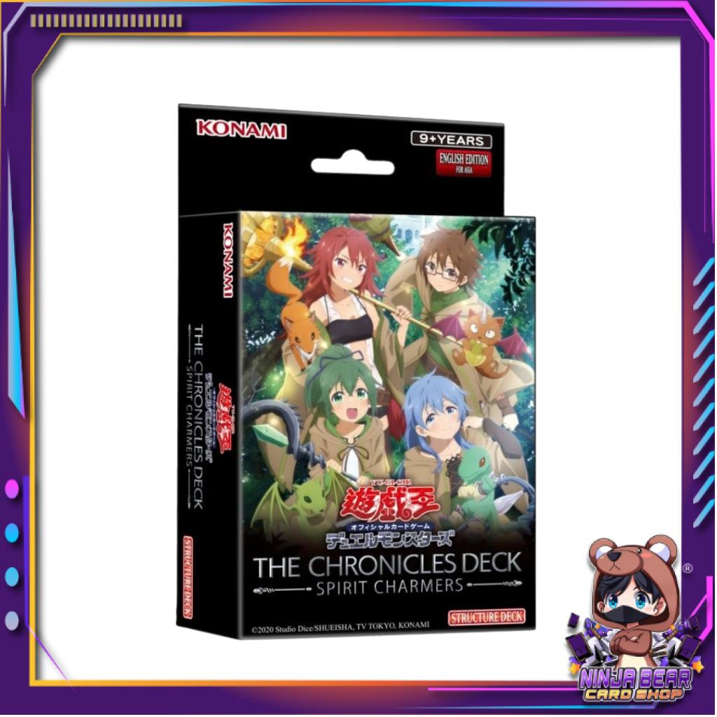 [ พร้อมส่ง!! ] เด็คการ์ดยูกิโอ! Yu-Gi-Oh! Card Game Chronicles Deck - Spirit Charmers (CH02-AE) (p2) (180g)