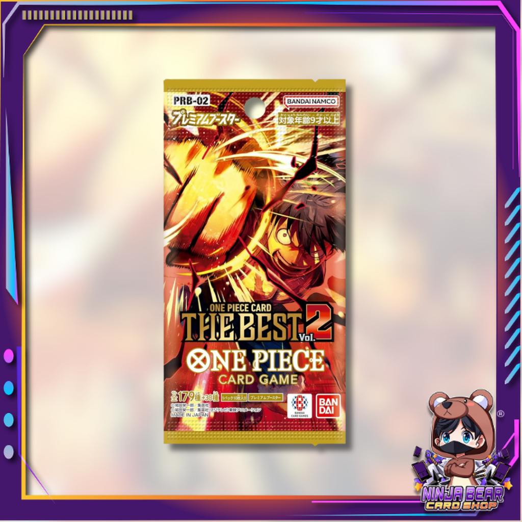 [ พร้อมส่ง!! ] แยกซอง การ์ดเกมวันพีซ PREMIUM BOOSTER -ONE PIECE CARD THE BEST vol.2- [PRB02] : Bandai สินค้าใหม่ล่าสุด สาวกวันพีช ห้ามพลาด (p4)