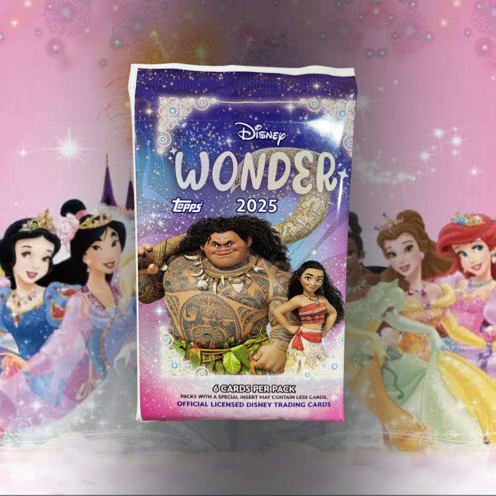 [ ยกกล่อง ] 2025 Topps Disney Wonder Value Box สินค้าพร้อมส่ง!!  (p0) (225g)