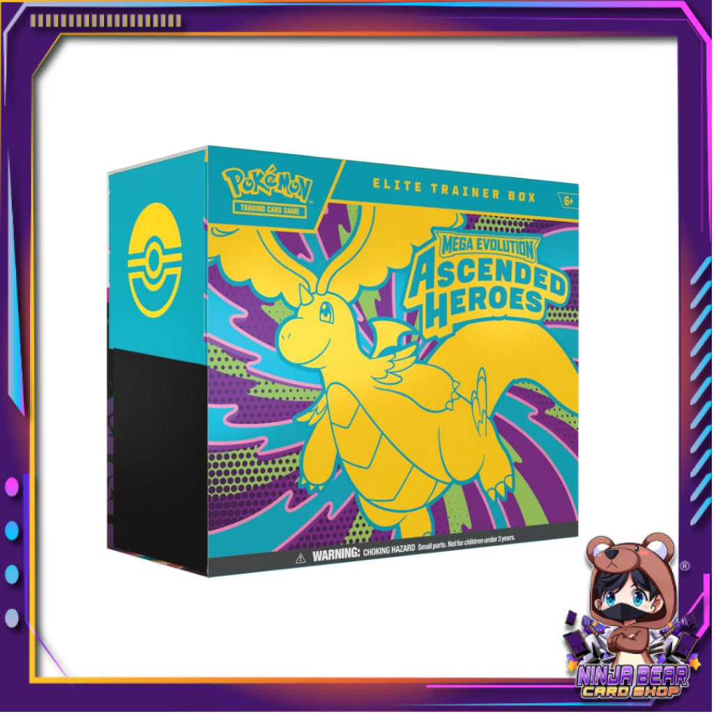 [ ยกกล่อง ] Pokémon TCG : Mega Evolution Ascended Heroes  Elite Trainer Box (p3)