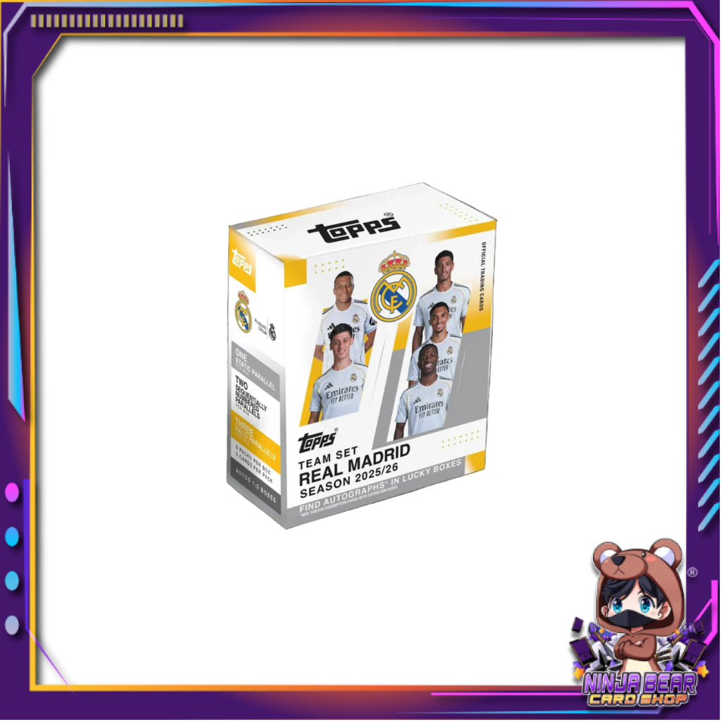 [ ยกกล่อง ] 2025-26 Topps Team Set Real Madrid (p3)