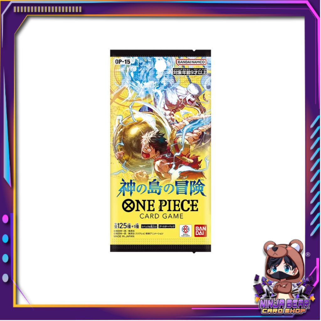 [ 1 ซอง ] พร้อมส่ง!! การ์ดเกมวันพีซ ONE PIECE CARD GAME BOOSTER PACK -Adventure on KAMI’s Island- [OP-15] (p3)