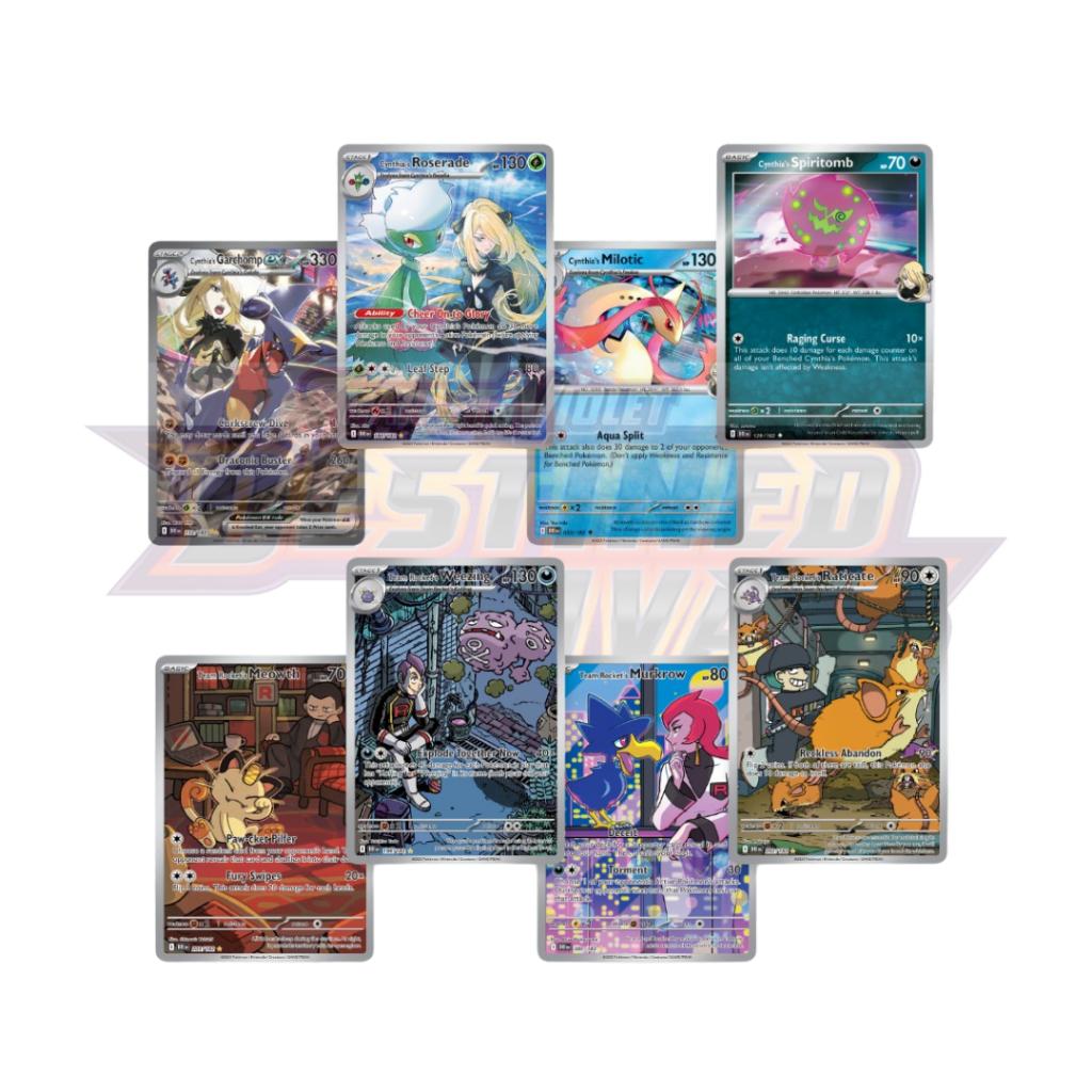 [ พร้อมส่ง!! ] การ์ดเกมโปเกมอน Pokémon TCG Scarlet & Violet—Destined Rivals ENG SV10 รุ่น Sleeved Booster Pack มาลุ้นๆนอกเรตการันตีกัน  (p3) (100g)