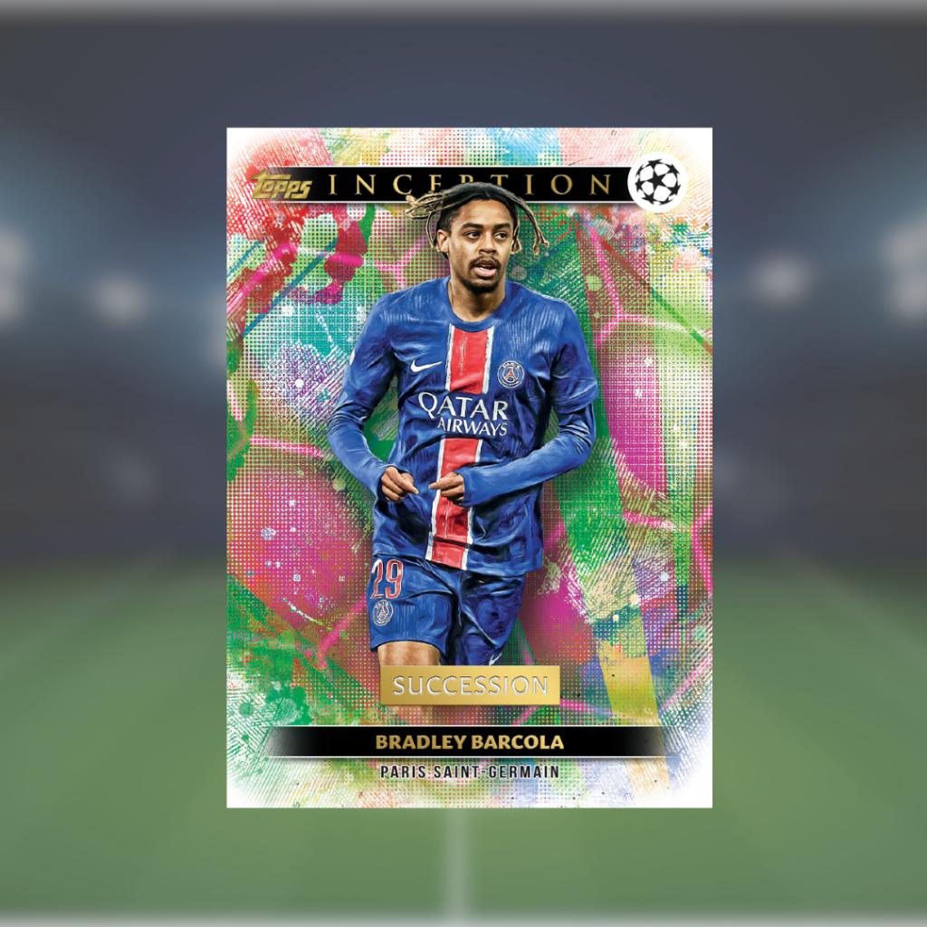 [ ยกกล่อง  พร้อมส่ง!! ]  การ์ดสะสมฟุตบอล 2024-2025 Topps Inception UEFA Club Competitions - Hobby Box (p3) (120g)