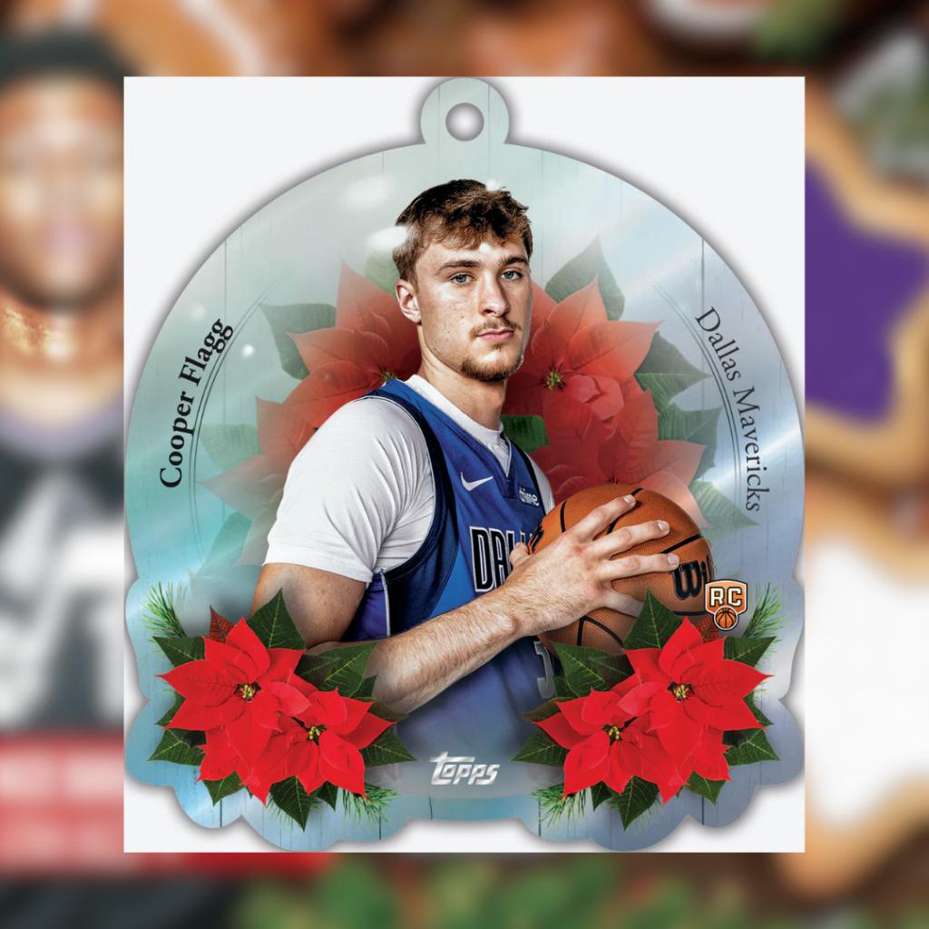 2025-26 Topps Holiday Basketball Mega Box สินค้าพร้อมส่ง (p3)(380g)