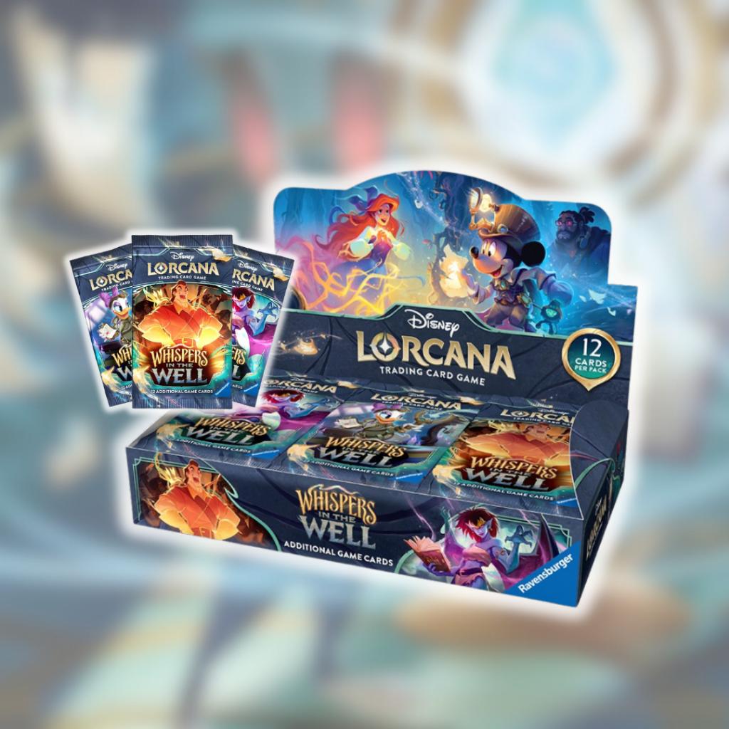 [ พร้อมส่ง! แยกซอง ]  การ์ดเกม Disney Lorcana :  Booster Pack (p4) ( 80 กรัม )