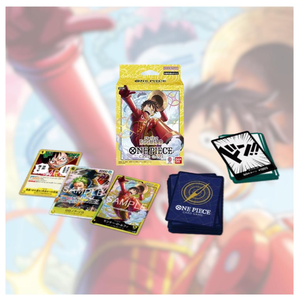 [ พร้อมส่ง!! ] ชุดเริ่มต้นเล่น One piece Card Game  STARTER DECK -EGGHEAD- [ST-29] (p3) (280g) ใหม่ล่าสุด!