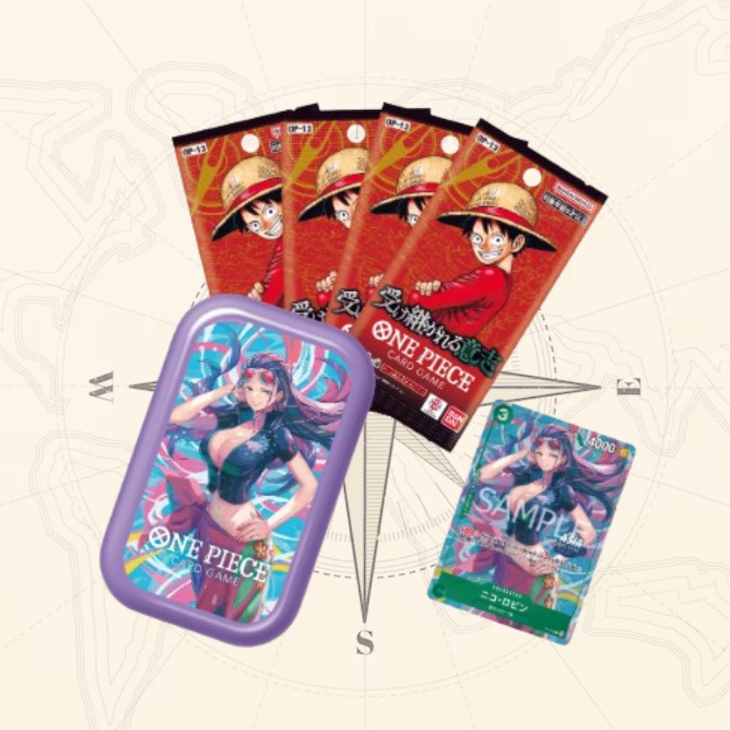 [ พร้อมส่ง! ] กล่องเซ็ต ONE PIECE CARD GAME Mini-tin Pack Set vol.2 (p3) (210g)