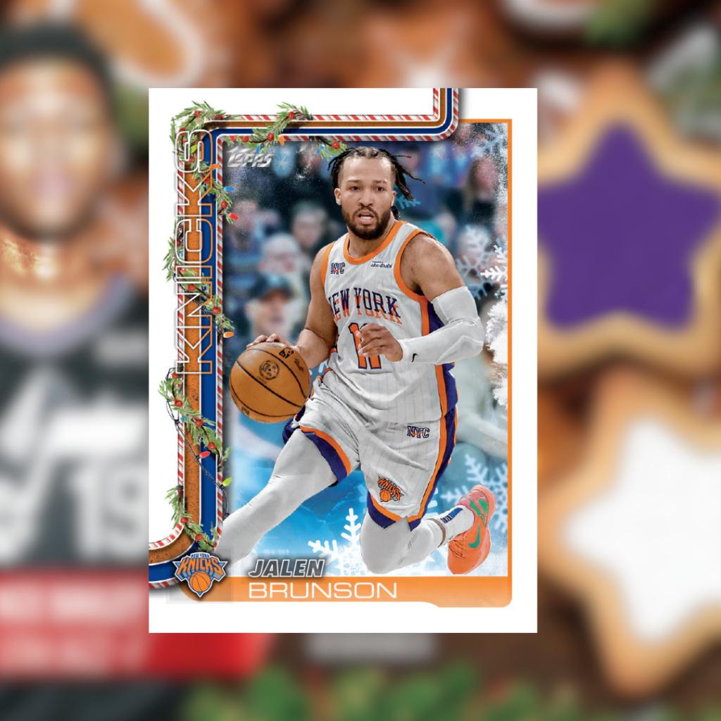 2025-26 Topps Holiday Basketball Mega Box สินค้าพร้อมส่ง (p3)(380g)