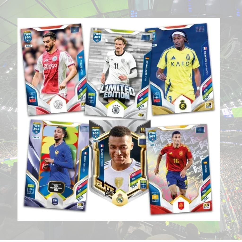 [ พร้อมส่ง!! ] แยกซอง  การ์ดสะสมฟุตบอล Panini FIFA 365 2026 Adrenalyn XL (p4) ( 50 กรัม )