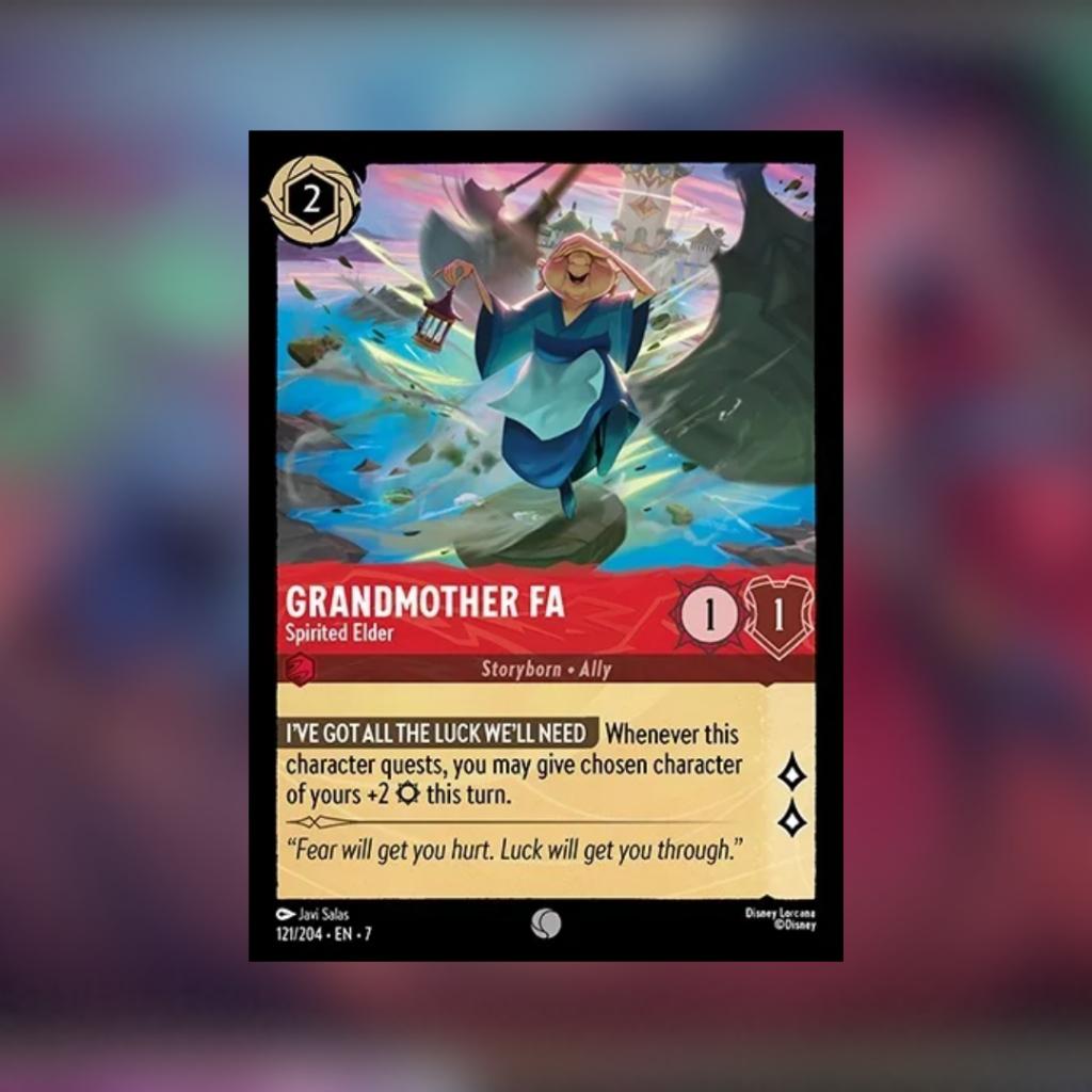 Disney Lorcana : Reign of Jafar Ruby-Steel Single Deck พร้อมส่ง!!  (p2)(230g)