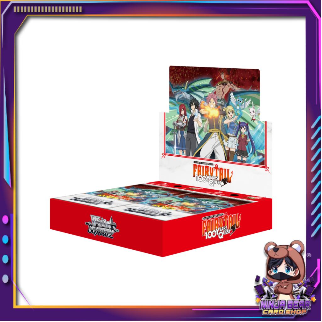 [ ยกกล่อง ] Weiss Schwarz Booster  WSBP FAIRY TAIL: 100 Years Quest การ์ดเกม การ์ดสะสม พร้อมส่ง (p4)