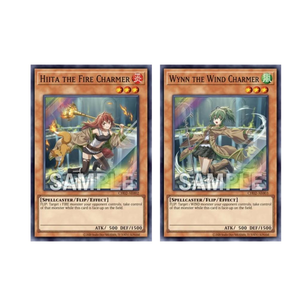 [ พร้อมส่ง!! ] เด็คการ์ดยูกิโอ! Yu-Gi-Oh! Card Game Chronicles Deck - Spirit Charmers (CH02-AE) (p2) (180g)