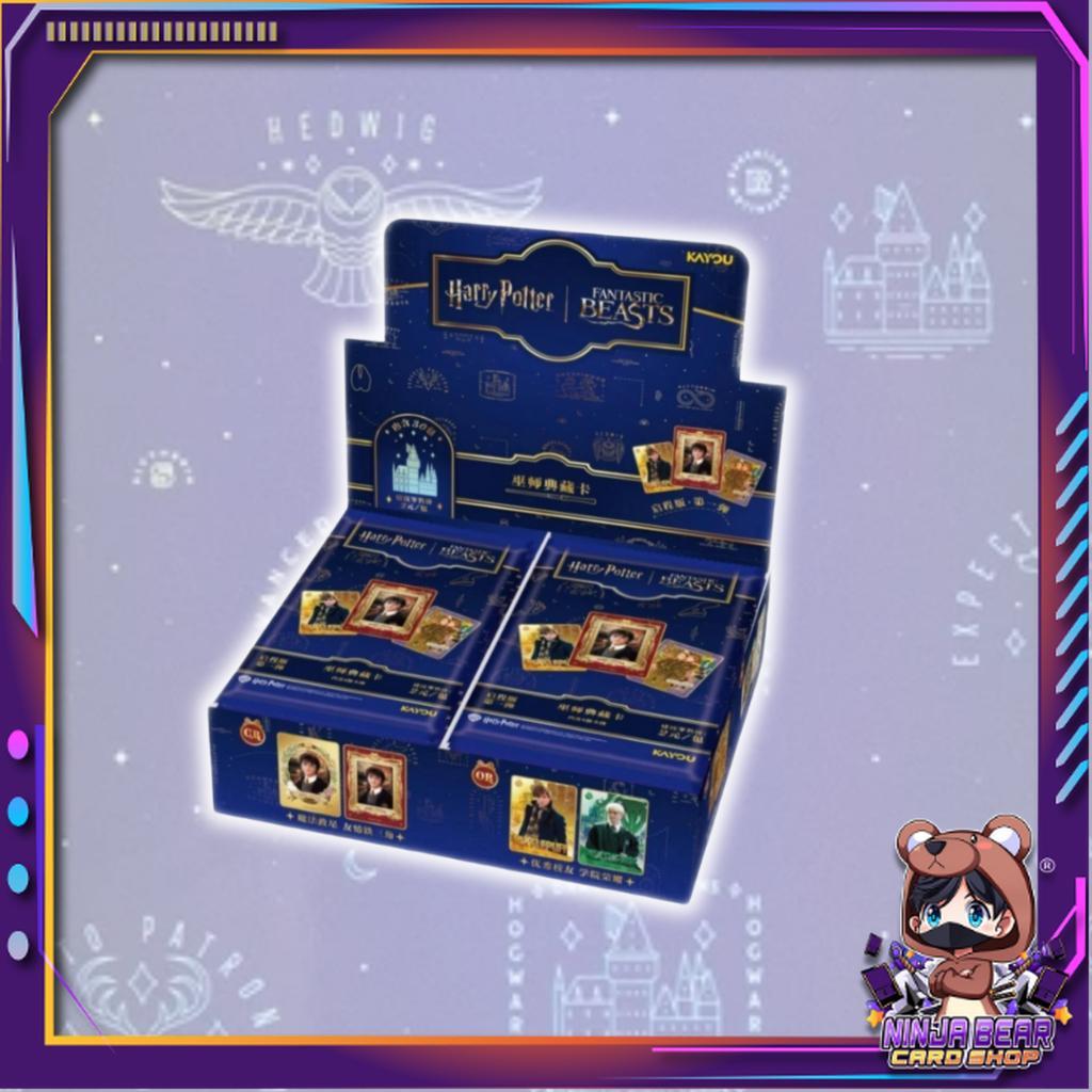 [ ยกกล่อง ] 2025 Harry Potter Kayou Collection Trading Card Fantastic Anime ( Cards 30 Packs ) พร้อมส่ง!!  (p3)(450g)