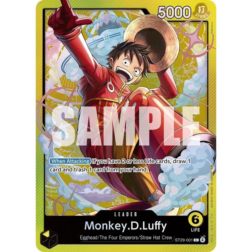 [ ยกกล่อง ] ONE PIECE CARD GAME STARTER DECK -Egghead- [ST-29] Ver.English พร้อมส่ง!!  (p3) (280g)