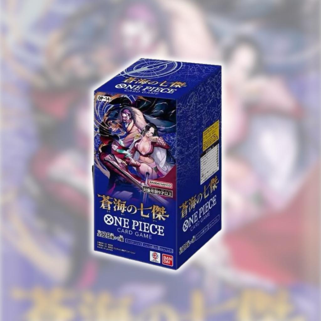 [ พร้อมส่ง!!! ] แยกซอง การ์ดเกมวันพีซ One Piece Booster Pack (OP14) -The Azure Sea’s Seven- (p3) (108g)
