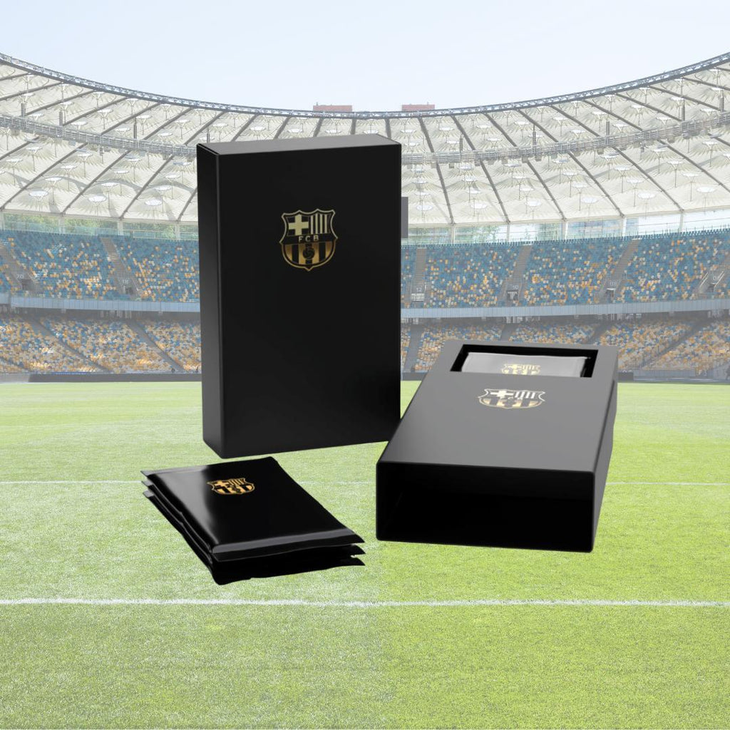 [ พร้อมส่ง!! ] ยกกล่อง การ์ดฟุตบอล Futera Liverpool FC  /  Arsenal FC  / Barcelona FC Platinum 2025-26 Hobby Box (p3) (230g)