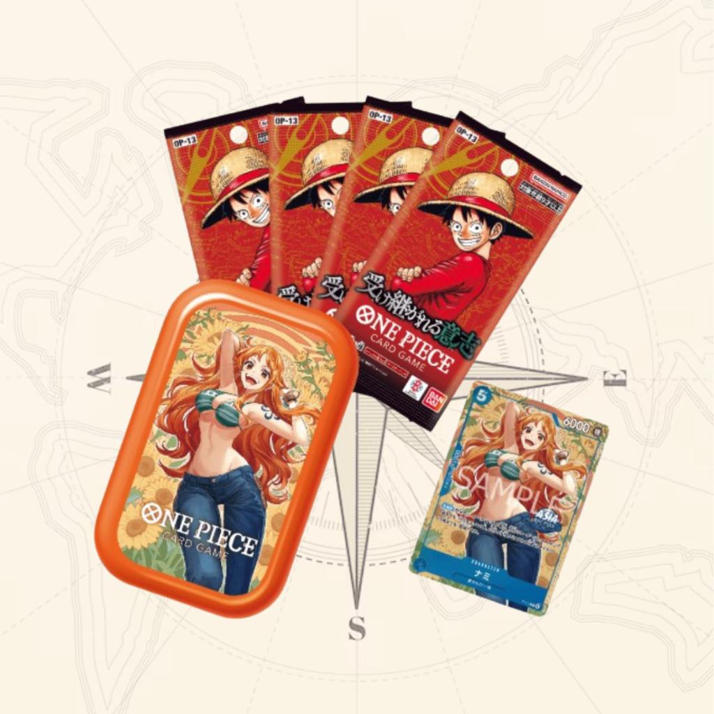 [ พร้อมส่ง! ] กล่องเซ็ต ONE PIECE CARD GAME Mini-tin Pack Set vol.2 (p3) (210g)