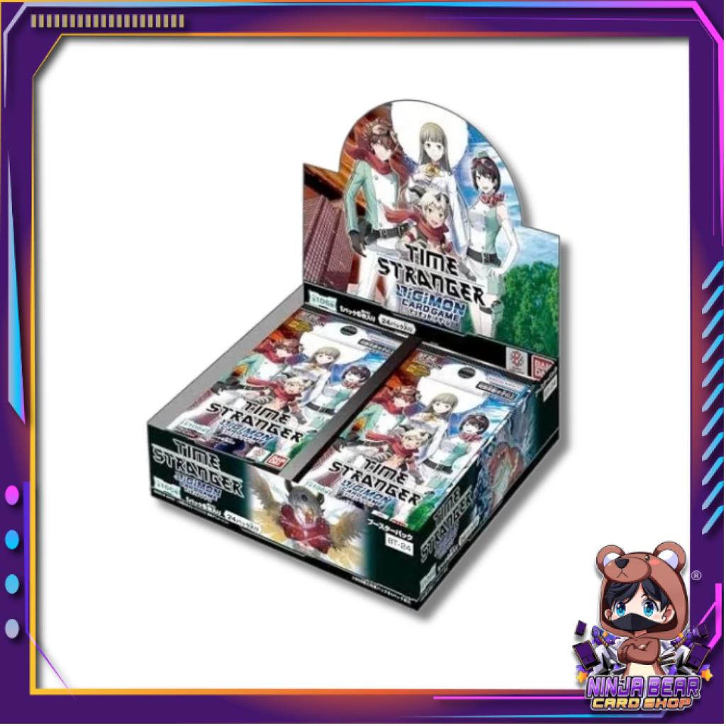 [ ยกกล่อง ]  Digimon Card Game BOOSTER BOX [BT24] TIME STRANGER พร้อมส่ง!!  (p3)(420g)