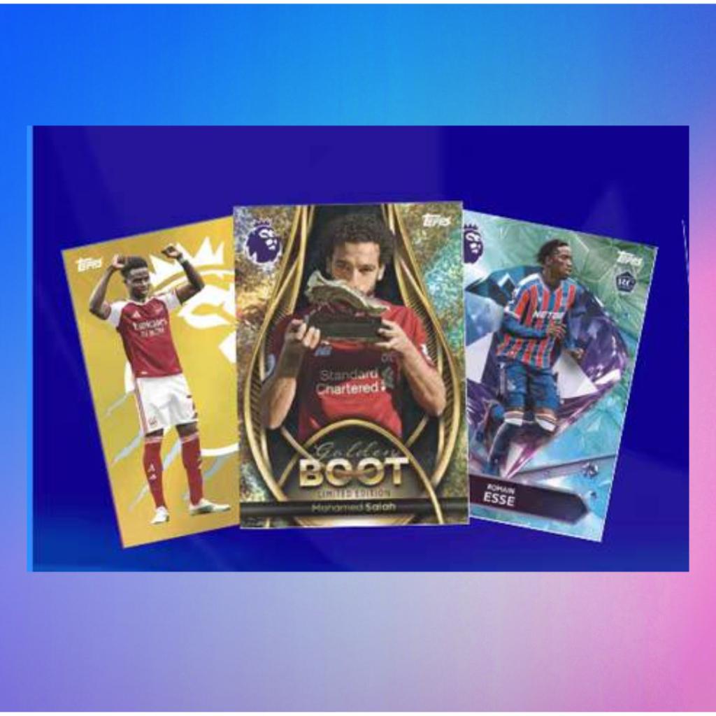 [ พร้อมส่ง! ] การ์ดสะสมฟุตบอล Topps Premier League 2026 Super Tin - Hall of Fame Series #1 #2 #3 ใหม่ล่าสุด! (p4) ( 420 กรัม )