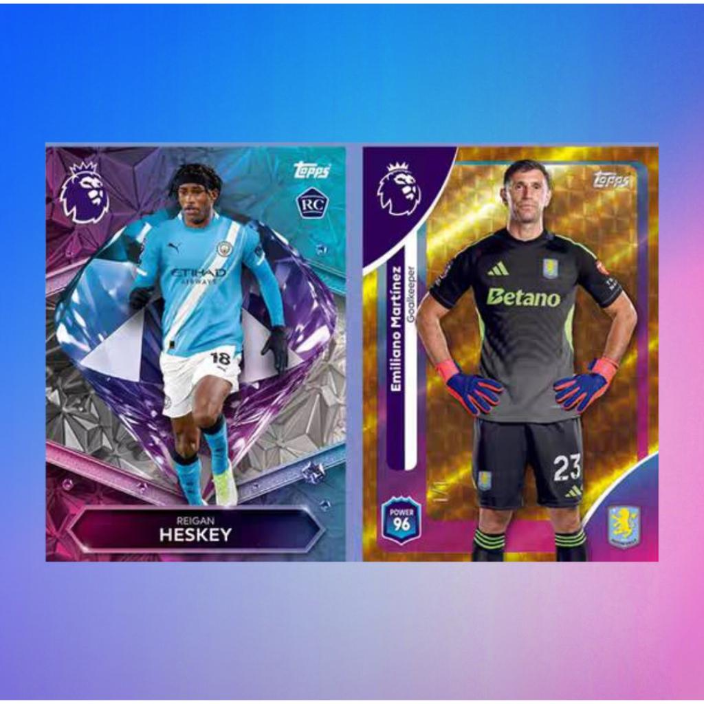 [ พร้อมส่ง! ] การ์ดสะสมฟุตบอล Topps Premier League 2026 Super Tin - Hall of Fame Series #1 #2 #3 ใหม่ล่าสุด! (p4) ( 420 กรัม )