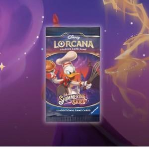 [ พร้อมส่ง! แยกซอง ]  การ์ดเกม Disney Lorcana :  Booster Pack (p4) ( 80 กรัม )