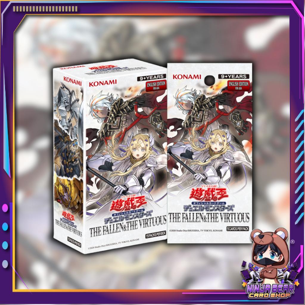 [ พร้อมส่ง! ] ยกกล่อง การ์ดเกมยูกิโอ! Yu-Gi-Oh! The Fallen & The Virtuous TFTV-AE ใหม่ล่าสุด!! (p3)