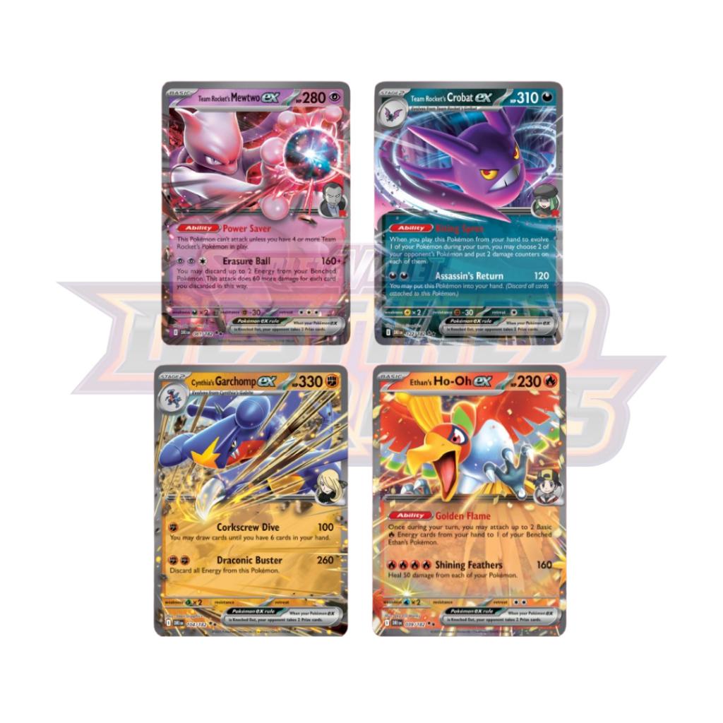 [ พร้อมส่ง!! ] การ์ดเกมโปเกมอน Pokémon TCG Scarlet & Violet—Destined Rivals ENG SV10 รุ่น Sleeved Booster Pack มาลุ้นๆนอกเรตการันตีกัน  (p3) (100g)