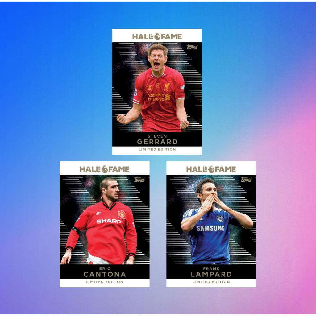 [ พร้อมส่ง! ] การ์ดสะสมฟุตบอล Topps Premier League 2026 Super Tin - Hall of Fame Series #1 #2 #3 ใหม่ล่าสุด! (p4) ( 420 กรัม )
