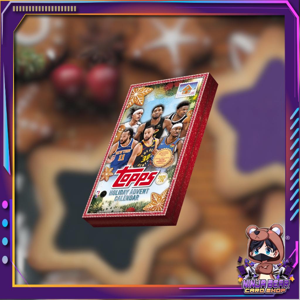 2025-26 Topps Holiday Basketball - Advent (Countdown) Calendar พร้อมส่ง (p4) ( 600 G )