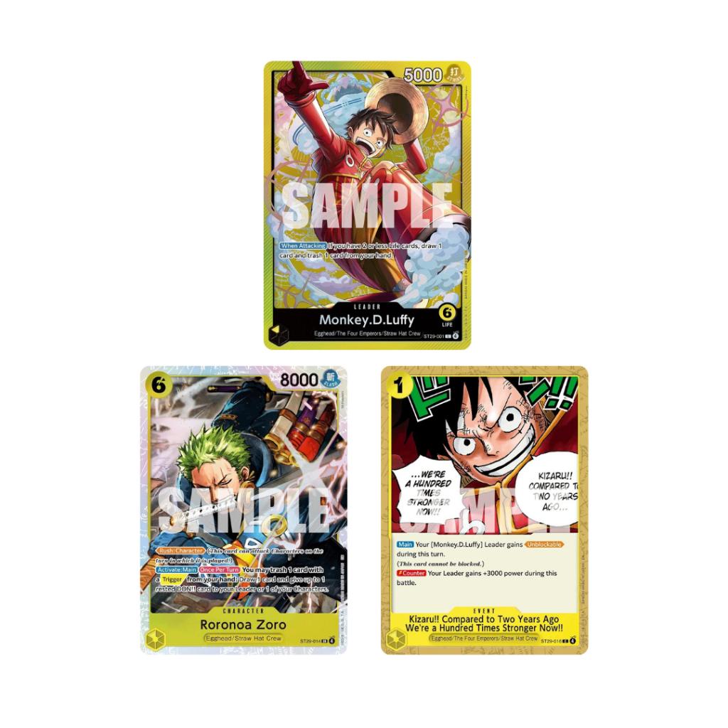 [ ยกกล่อง ] ONE PIECE CARD GAME STARTER DECK -Egghead- [ST-29] Ver.English พร้อมส่ง!!  (p3) (280g)