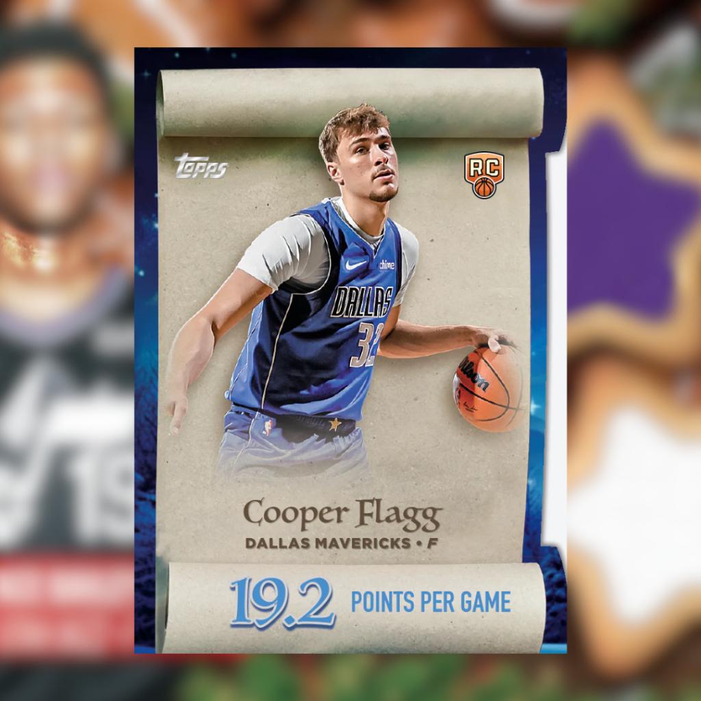 2025-26 Topps Holiday Basketball Mega Box สินค้าพร้อมส่ง (p3)(380g)