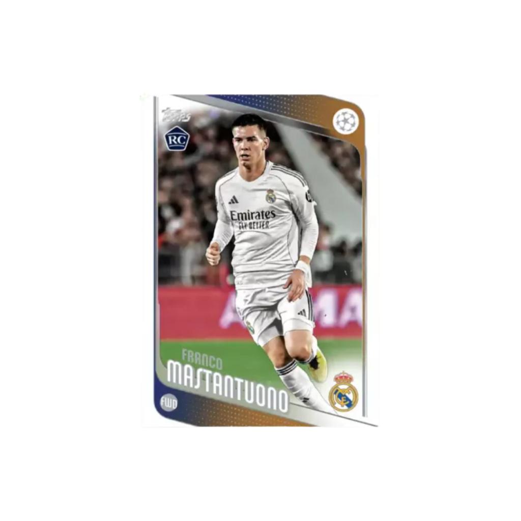 [ ยกกล่อง ] 2025-26 Topps UEFA Club Competitions - Value Box พร้อมส่ง!!  (p3)(250g)