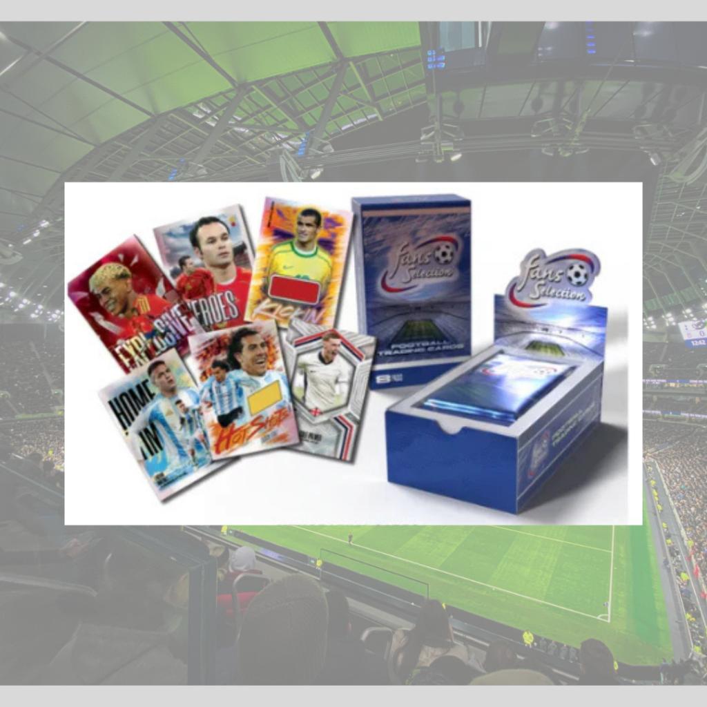 [ ยกกล่อง ] Futera Fans Selection Series 1 World Football : Hobby Box พร้อมส่ง!! (p3) ( 250 กรัม )