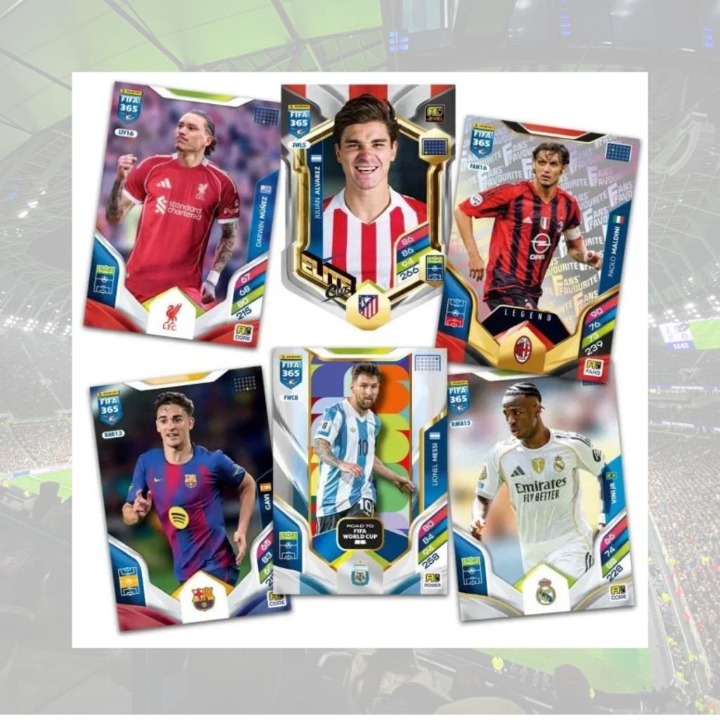 [ พร้อมส่ง!! ] แยกซอง  การ์ดสะสมฟุตบอล Panini FIFA 365 2026 Adrenalyn XL (p4) ( 50 กรัม )