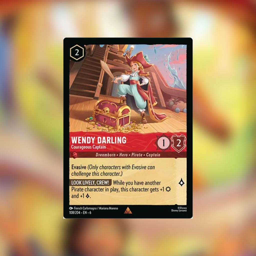 Disney Lorcana : Azurite Sea Amber-Ruby Single Deck พร้อมส่ง!!  (p2)(230g)