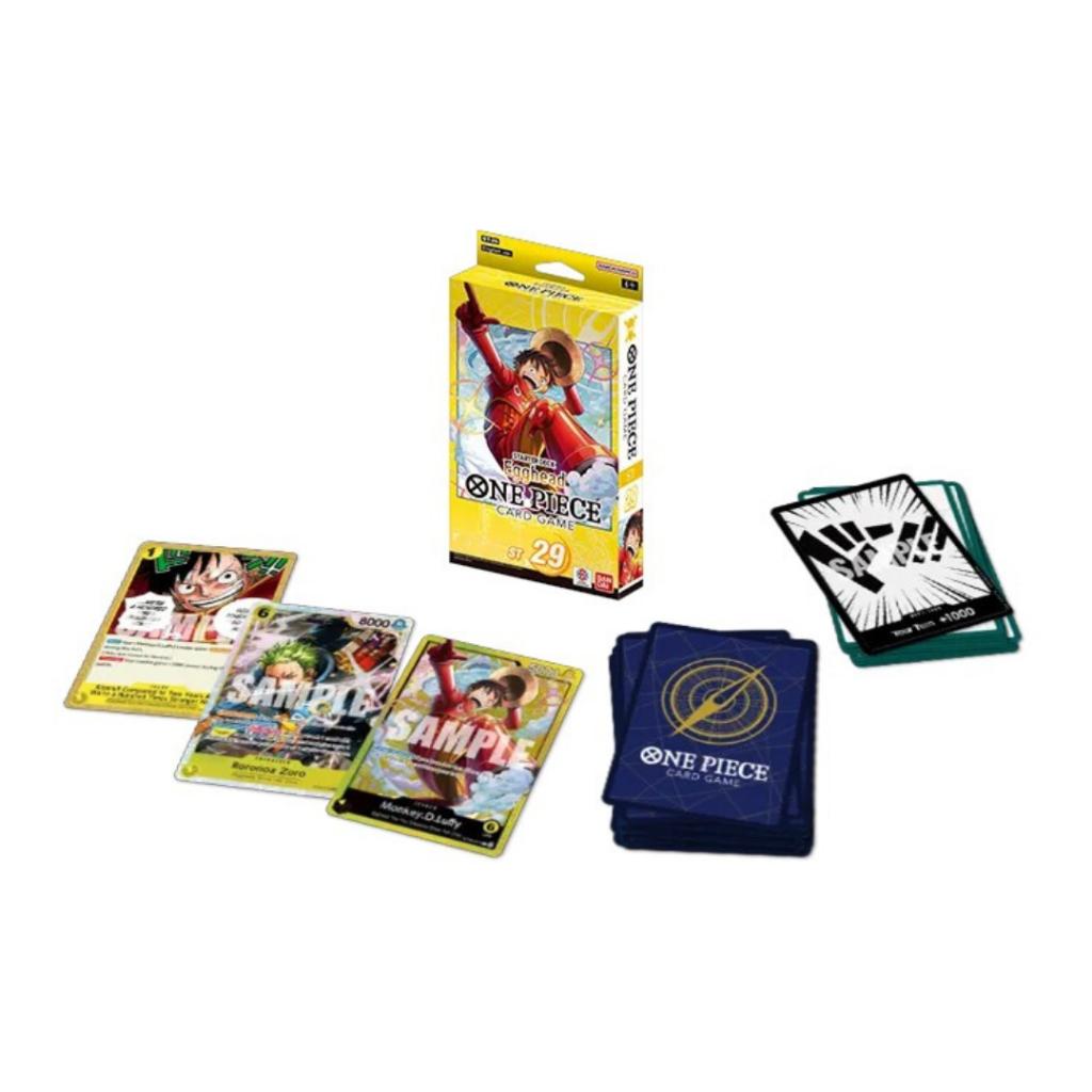 [ ยกกล่อง ] ONE PIECE CARD GAME STARTER DECK -Egghead- [ST-29] Ver.English พร้อมส่ง!!  (p3) (280g)