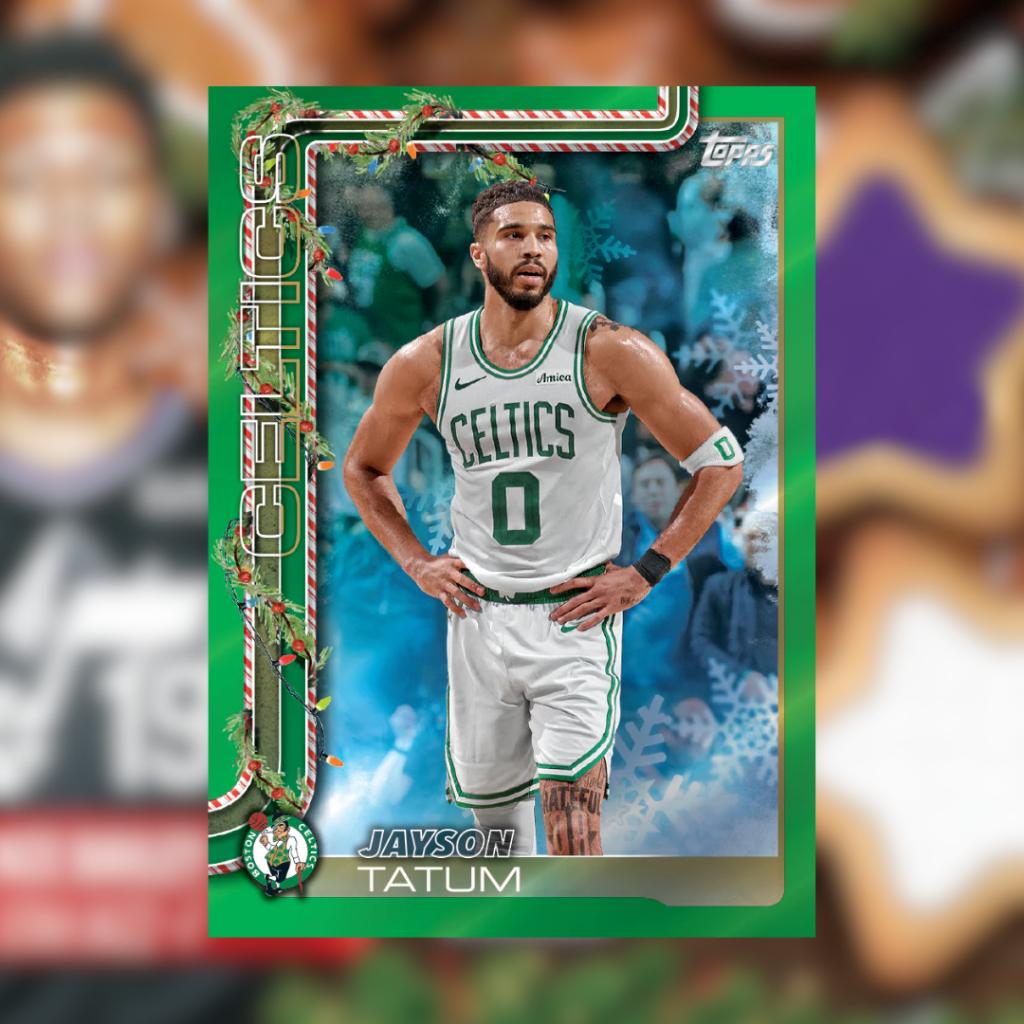 2025-26 Topps Holiday Basketball Mega Box สินค้าพร้อมส่ง (p3)(380g)