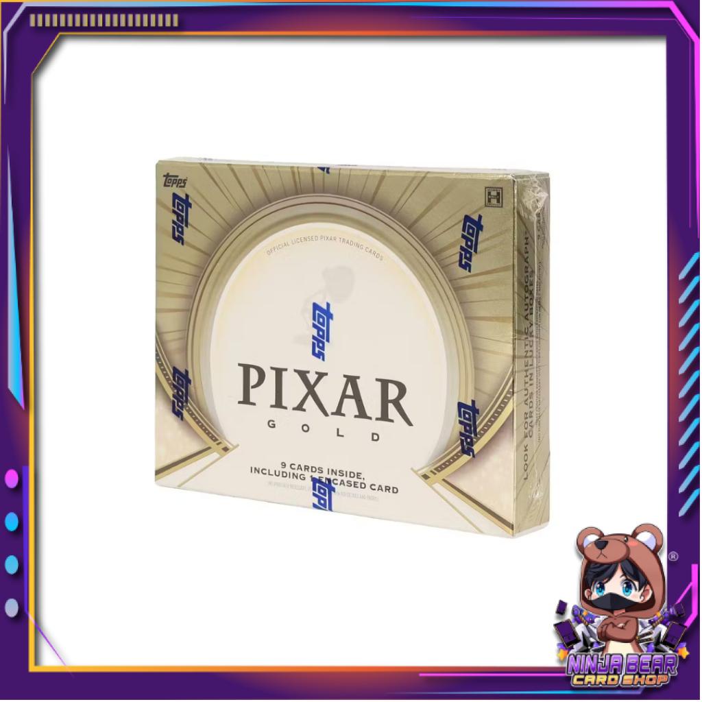 [ ยกกล่อง ] 2025 Topps Pixar Gold Hobby Box พร้อมส่ง!!  (p3) (160g)