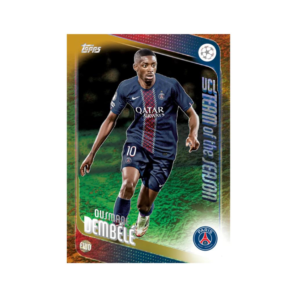 [ ยกกล่อง ] 2025-26 Topps UEFA Club Competitions - Value Box พร้อมส่ง!!  (p3)(250g)