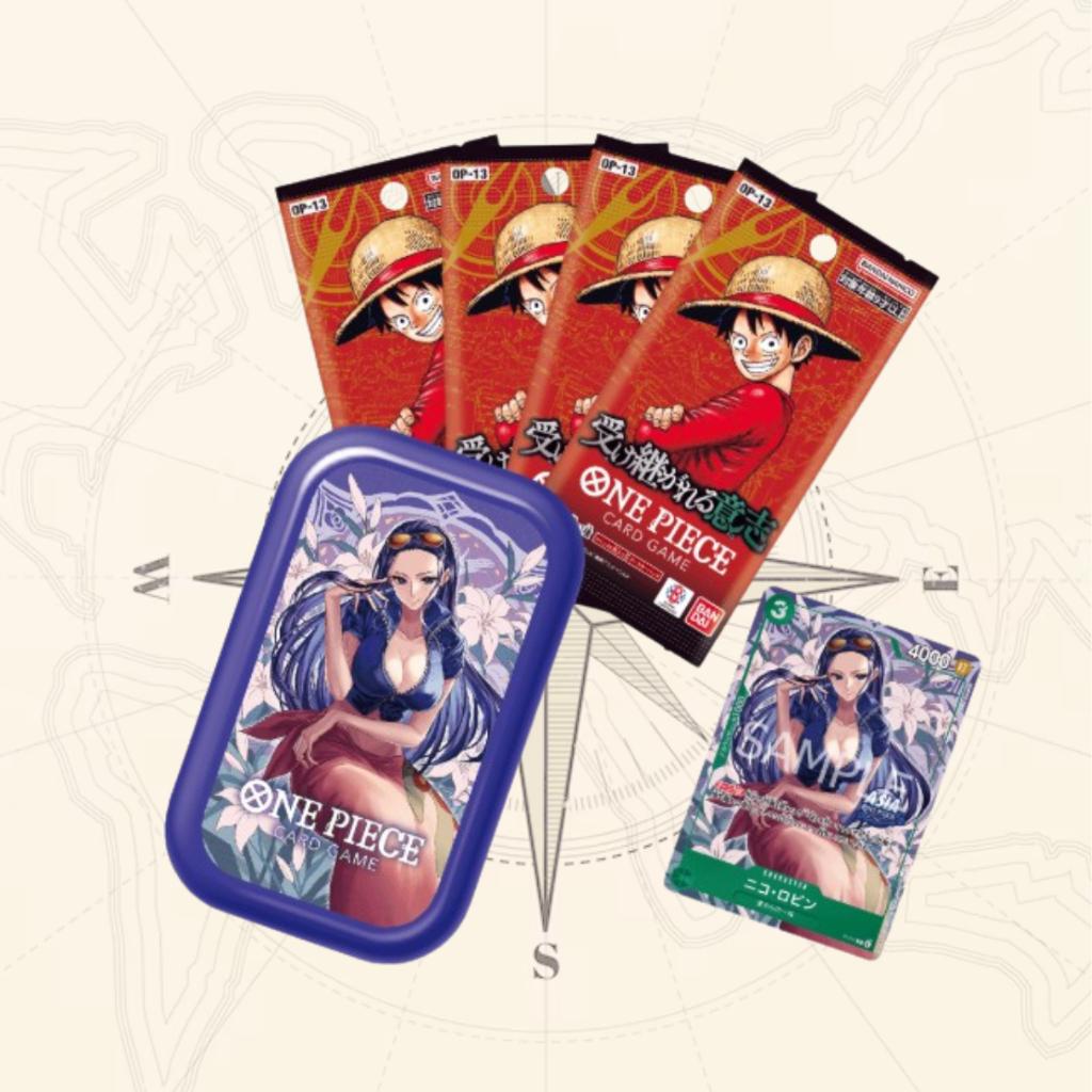 [ พร้อมส่ง! ] กล่องเซ็ต ONE PIECE CARD GAME Mini-tin Pack Set vol.2 (p3) (210g)